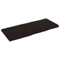 Dessus de table bois massif traité bordure assortie