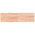 Dessus de table bois massif traité bordure assortie