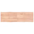 Dessus de table bois massif traité bordure assortie
