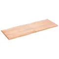 Dessus de table bois massif traité bordure assortie