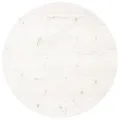 Dessus de table rond blanc Ø60x3 cm bois de pin massif