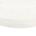 Dessus de table rond blanc Ø60x3 cm bois de pin massif