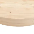 Dessus de table rond Ø90x3 cm bois de pin massif