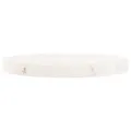 Dessus de table rond blanc Ø40x3 cm bois de pin massif