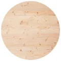 Dessus de table rond Ø70x3 cm bois de pin massif