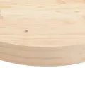 Dessus de table rond Ø70x3 cm bois de pin massif