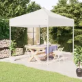 Tente de réception pliable Blanc 2x2 m