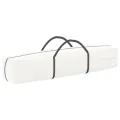 Tente de réception pliable Blanc 2x2 m