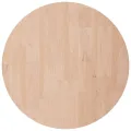 Dessus de table rond Ø40x4 cm Bois de chêne massif non traité