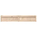 Jardinière 180x31x31 cm bois de pin massif