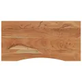 Dessus de bureau 120x60x2,5 cm rectangulaire bois massif acacia