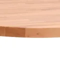 Dessus de table Ø90x4 cm rond bois massif de hêtre