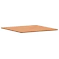 Dessus de table 80x80x1,5 cm carré bois massif de hêtre