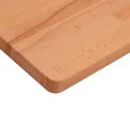 Dessus de table 80x80x1,5 cm carré bois massif de hêtre