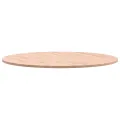Dessus de table Ø80x1,5 cm rond bois massif de hêtre