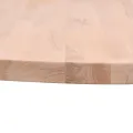 Dessus de table Ø80x2,5 cm rond bois massif de hêtre