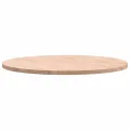 Dessus de table Ø80x2,5 cm rond bois massif de hêtre