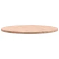 Dessus de table Ø80x2,5 cm rond bois massif de hêtre