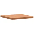 Dessus de table 40x40x2,5 cm carré bois massif de hêtre
