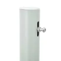 Auvent latéral rétractable de patio 120x500 cm Gris