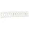 Lit surélevé de jardin design de clôture 150x30x30cm pin massif
