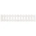 Lit surélevé de jardin design de clôture 150x30x30cm pin massif