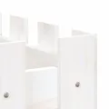 Lit surélevé de jardin design de clôture 150x30x30cm pin massif