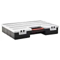Boîtes d'assortiment 2 pcs 460x325x80 mm plastique