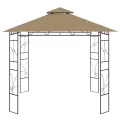 Belvédère 3x3x2,7 m Taupe 160 g/m²