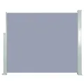 Auvent latéral rétractable 120 x 300 cm Gris