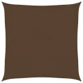Voile d'ombrage 160 g/m² Marron 3x3 m PEHD