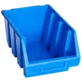 Bacs de rangement empilables 20 pcs bleu plastique