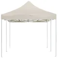 Tente de réception pliable Aluminium 6 x 3 m Crème