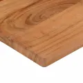 Dessus de table 140x20x3,8cm rectangulaire bois massif d'acacia