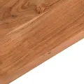 Dessus de table 140x20x3,8cm rectangulaire bois massif d'acacia