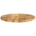 Dessus de table Ø 60x2,5 cm rond bois de manguier massif