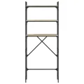 Étagère de lave-linge chêne sonoma 67x25x163 cm bois ingénierie