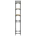 Étagère de lave-linge chêne sonoma 67x25x163 cm bois ingénierie