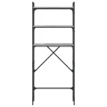 Étagère de lave-linge sonoma gris 67x25x163 cm bois ingénierie