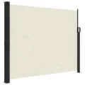 Auvent latéral rétractable crème 160x500 cm