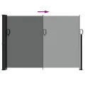 Auvent latéral rétractable anthracite 140x300 cm