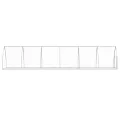 Clapier argenté 600x105x120 cm acier galvanisé