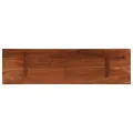 Dessus de table 110x20x3,8cm rectangulaire bois massif récupéré