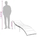 Chaises longues lot de 2 avec table gris résine tressée
