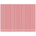 Tissu de remplacement pour auvent rayures rouges et blanches