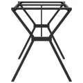 Pieds de table à manger cadre en Y 140x60x73 cm acier