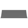 Auvent rétractable anthracite 400x150 m tissu et acier