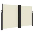 Auvent latéral rétractable crème 140x1200 cm