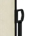 Auvent latéral rétractable crème 140x1200 cm