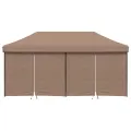 Tente de réception pliable escamotable avec 4 parois latérales